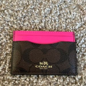 NWT Coach card wallet